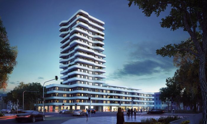 IN-Tower: 100% DER WOHNUNGEN VERKAUFT - Inventio Projectpartner